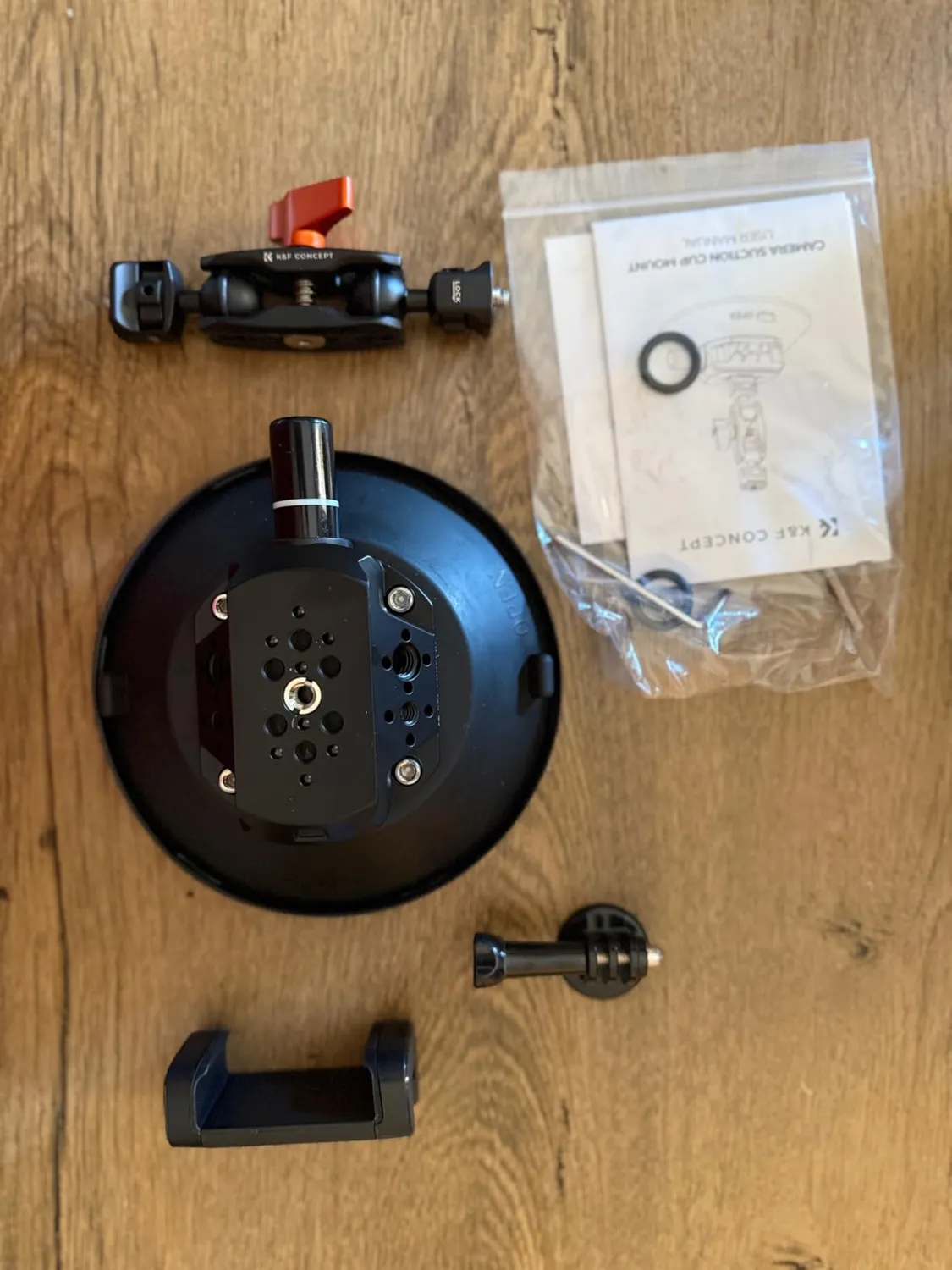 K&F Concept MS45 ventosa 4,5" braccio magico auto