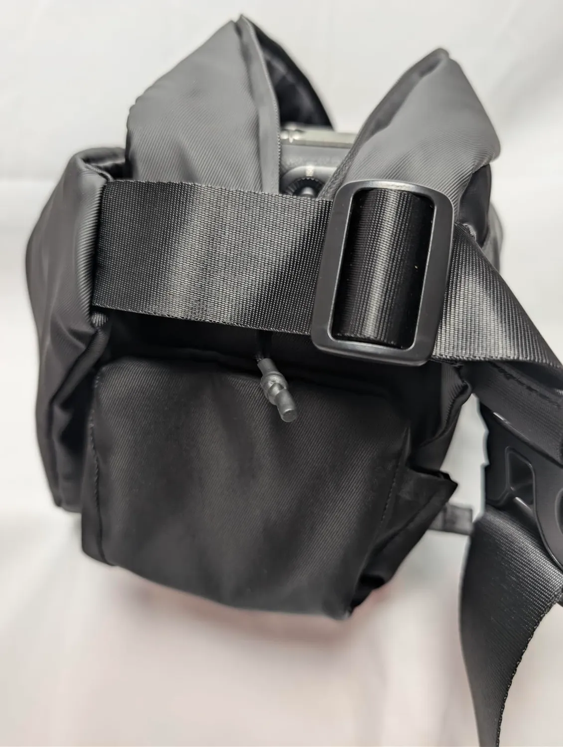 K&F Concept borsa tracolla fotocamera 6L nera divisori
