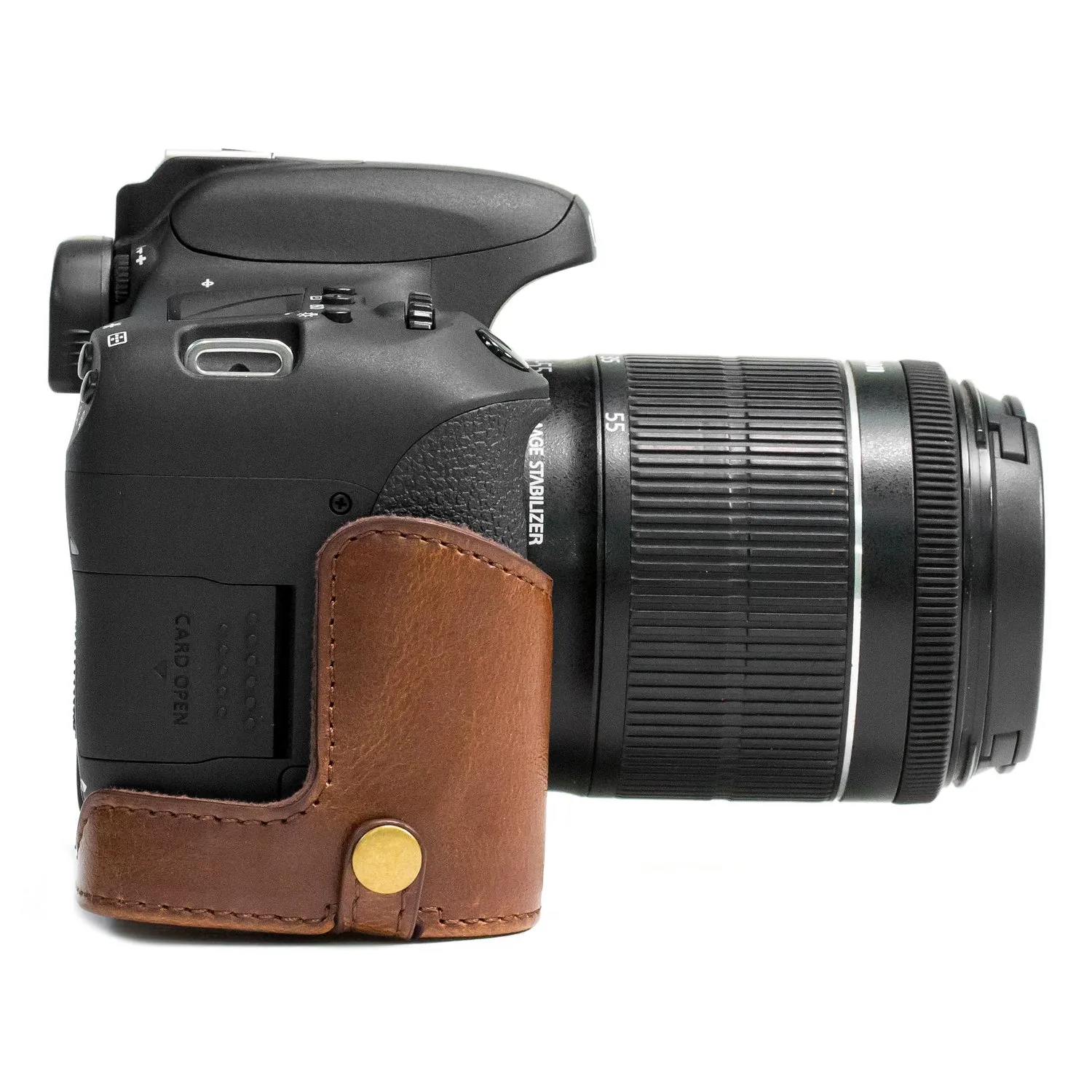 MegaGear Ever Ready MG1185 custodia fotocamera marrone scuro ecopelle