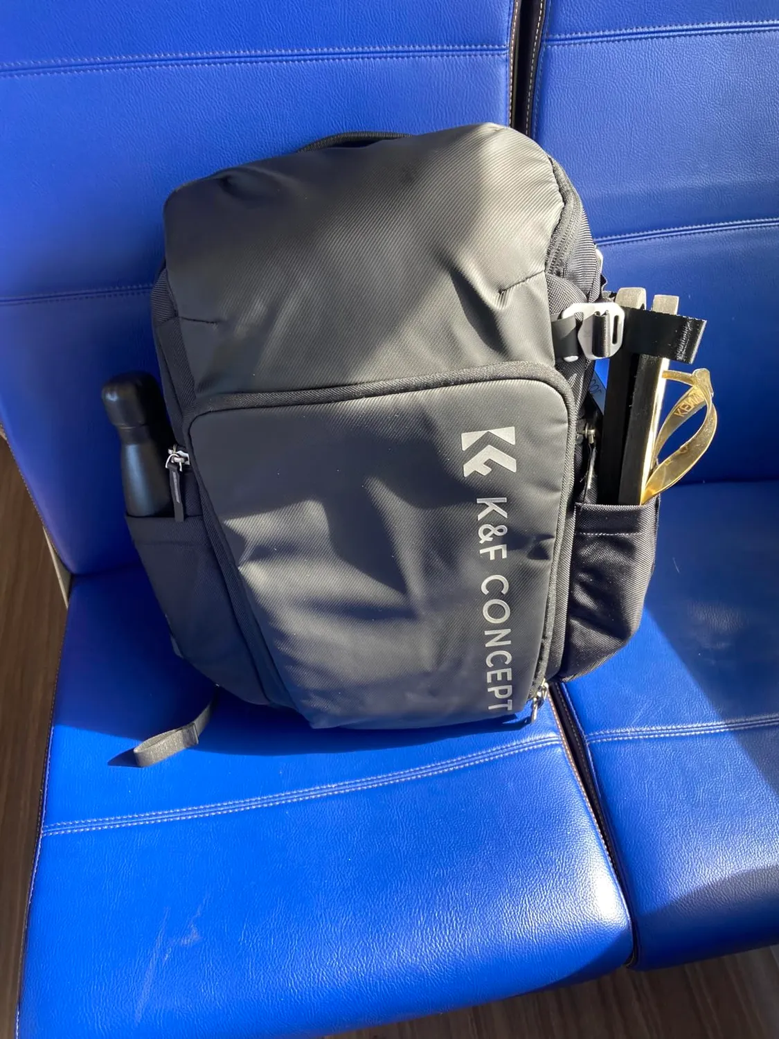 K&F Concept zaino fotografico 25L grigio impermeabile