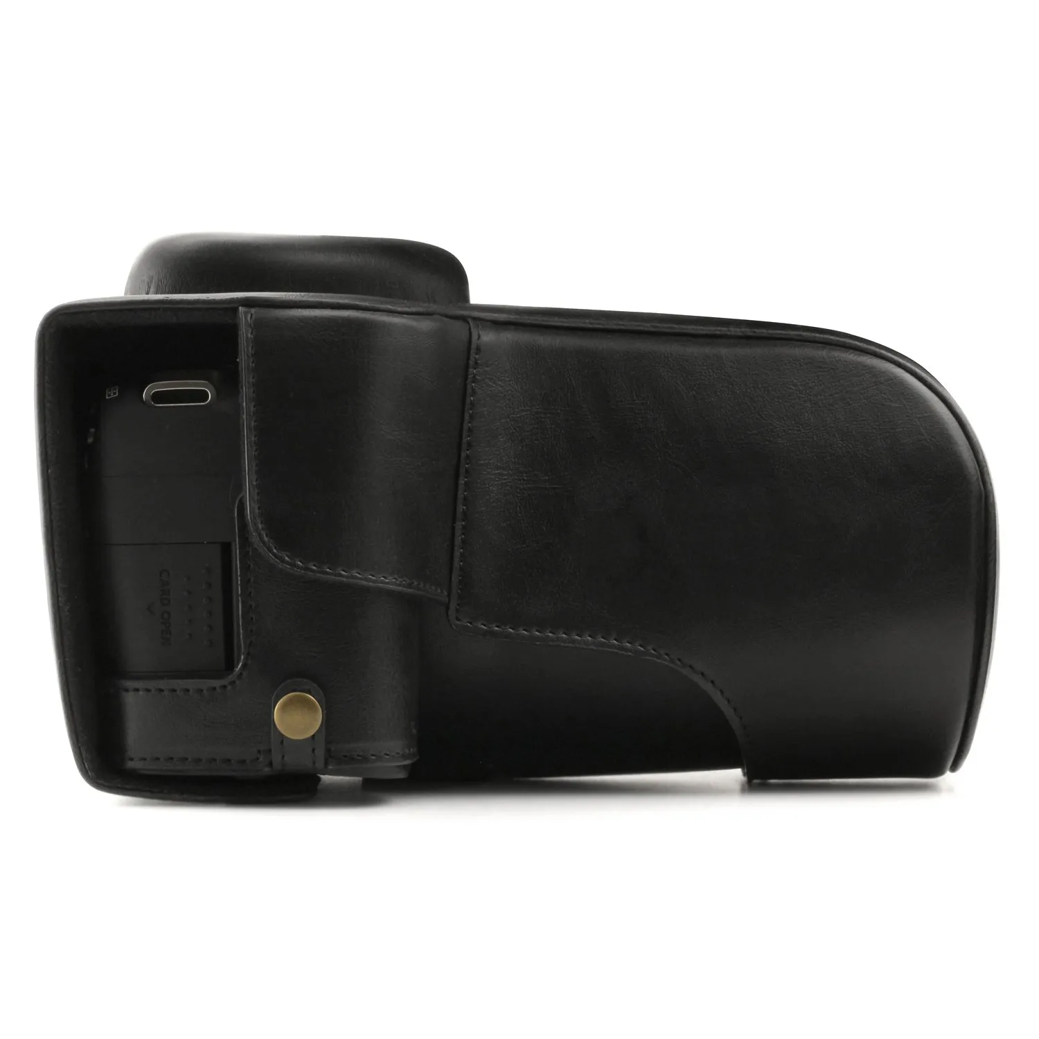 MegaGear Ever Ready MG1226 custodia finta pelle Canon 800D nero