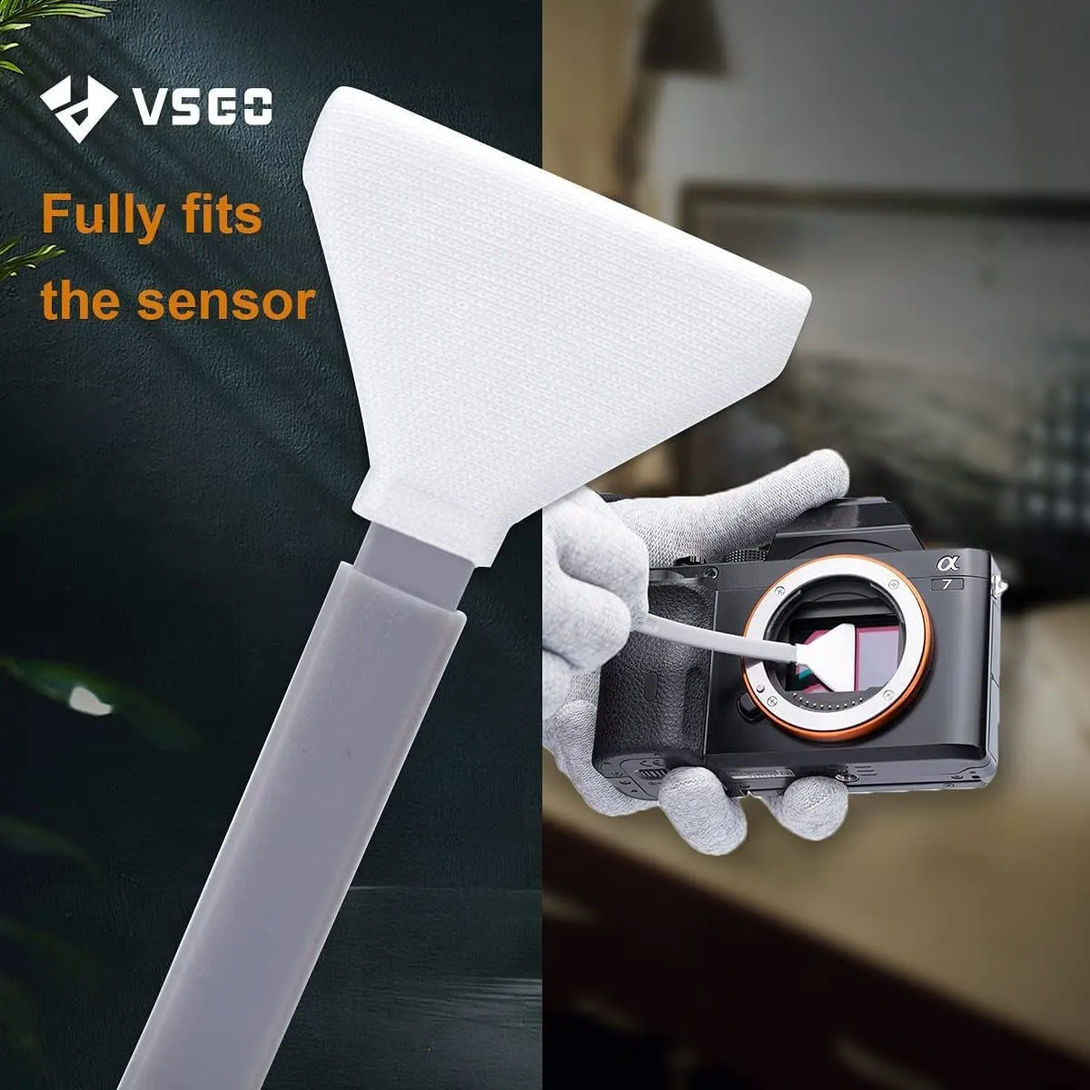 VSGO V-S03E swab pulizia sensore full-frame 24 pezzi
