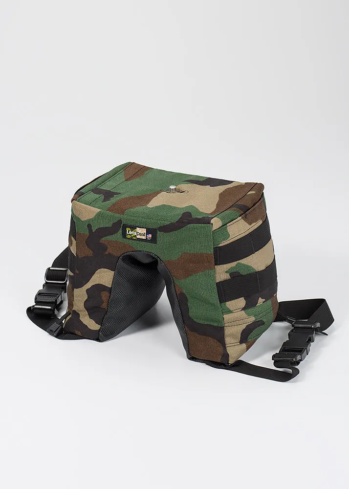 LensCoat LensSack Pro Jr bean bag con piastra