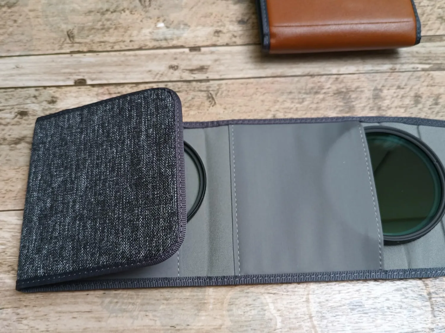 K&F Concept custodia portafiltri 95mm 4 posti impermeabile