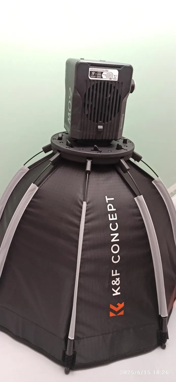K&F Concept Mini Softbox Parabolico 40cm con Griglia Diffusore