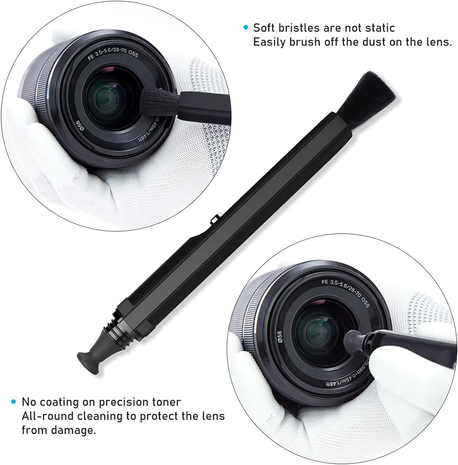 VSGO V-P01E Penna Pulizia Obiettivi Carbonio