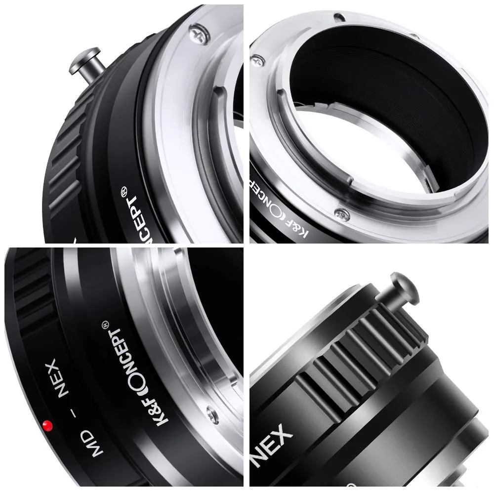 K&F Concept adattatore Minolta MD-MC a Sony E rame