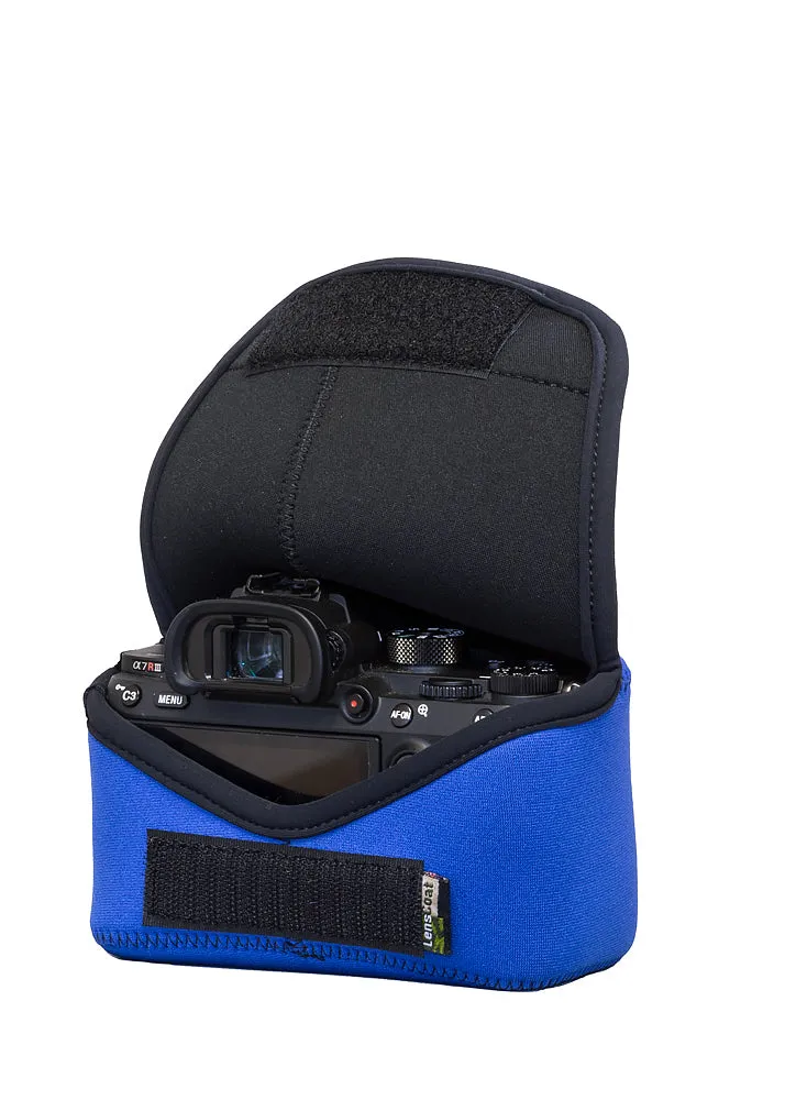 LensCoat BodyBag M custodia mirrorless nera in neoprene
