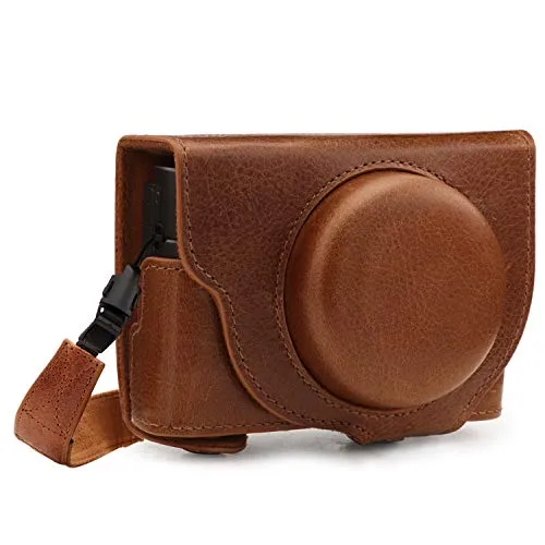 MegaGear MG1728 Ever Ready Pelle Sony RX100 VII Marrone