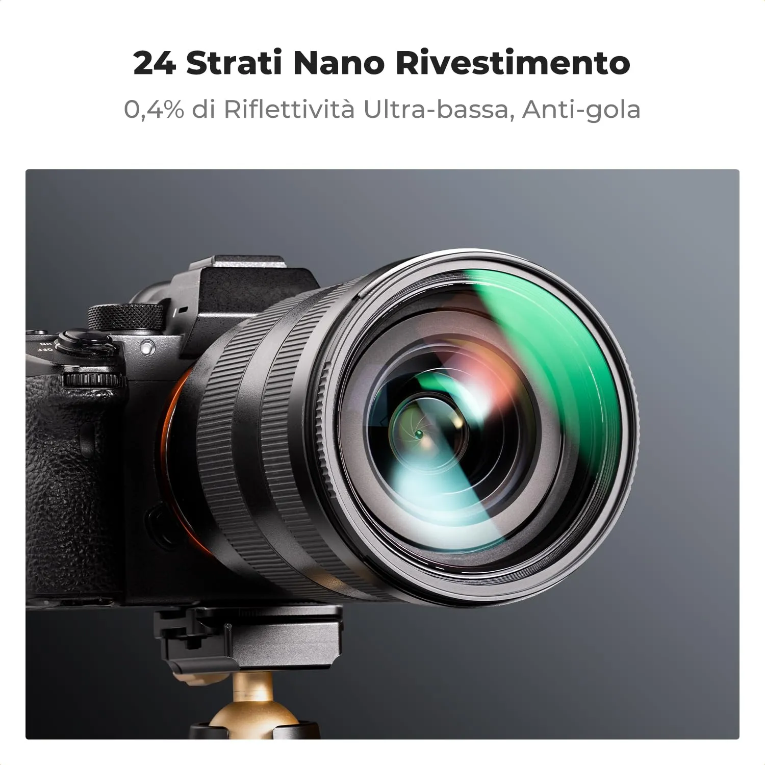 K&F Concept Nano-Dazzle filtro polarizzatore CPL 82mm multicoated