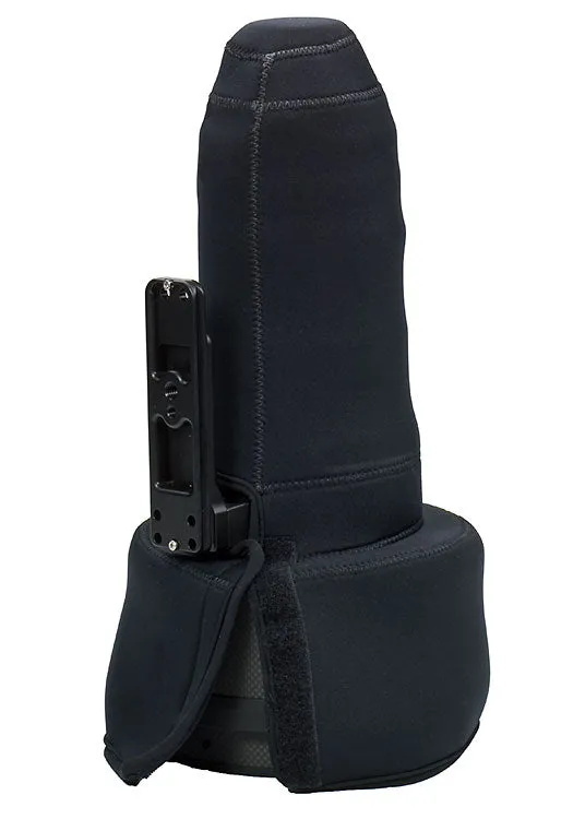 LensCoat TravelCoat Nikon 400 VR custodia nera con paraluce