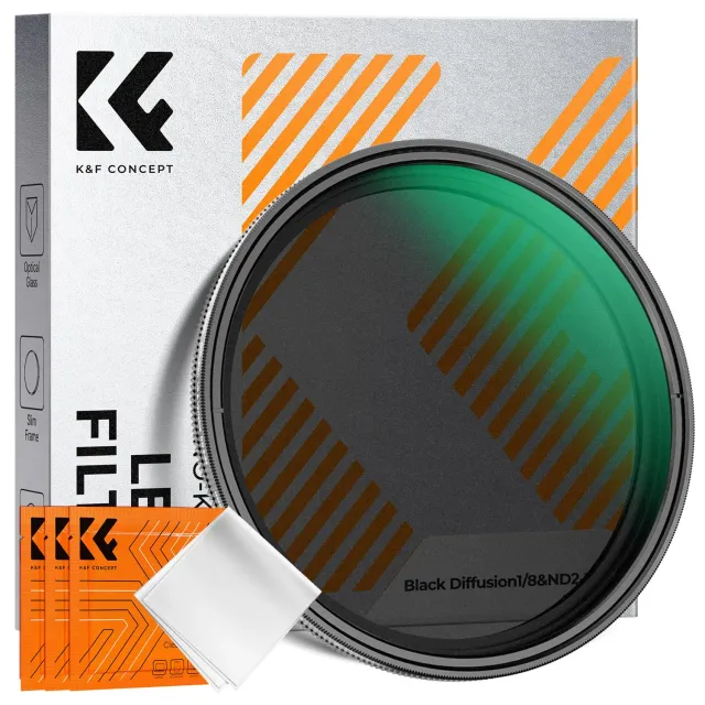 K&F Concept Nano-Klear Filtro Black-Mist ND2-32 67mm