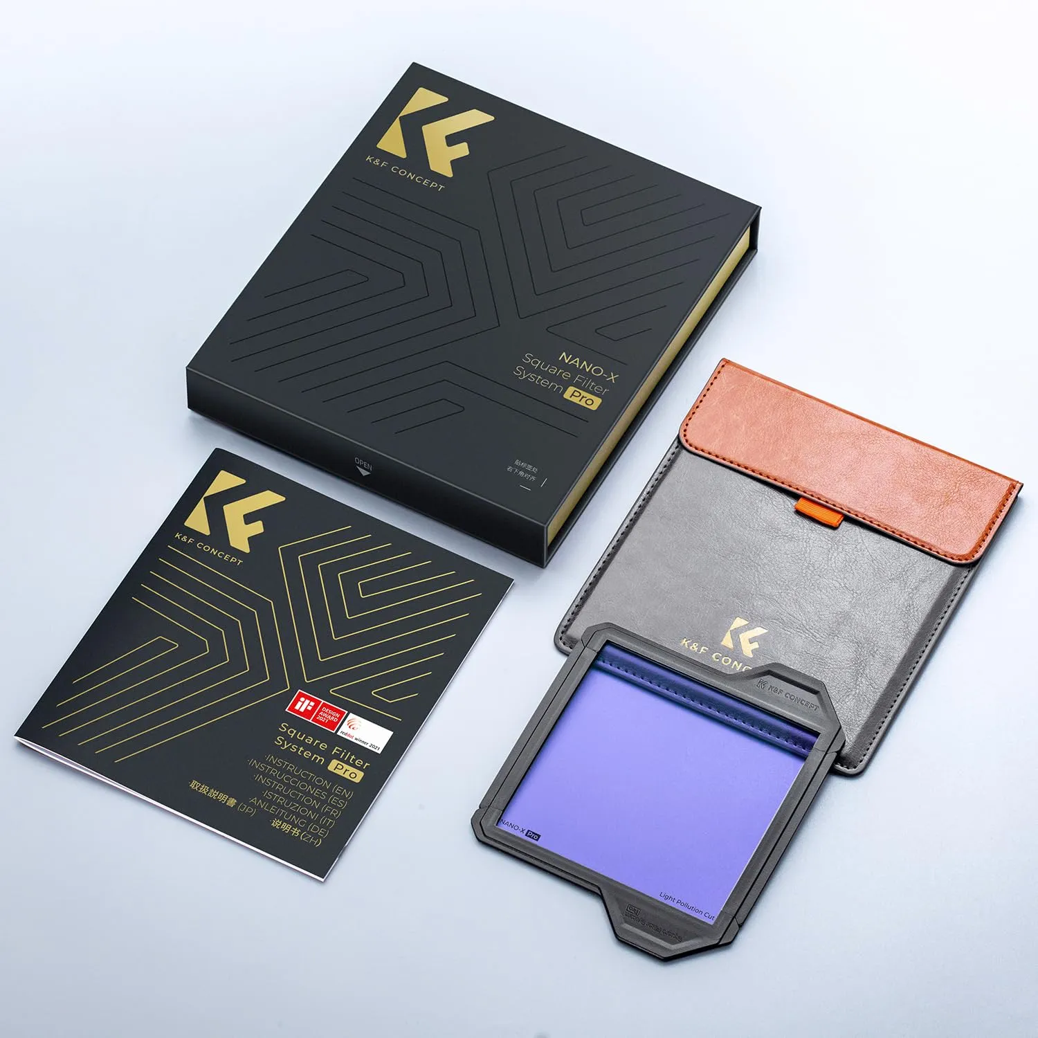 K&F Concept Nano Xcel PRO Filtro Natural Night 100x100mm Notte