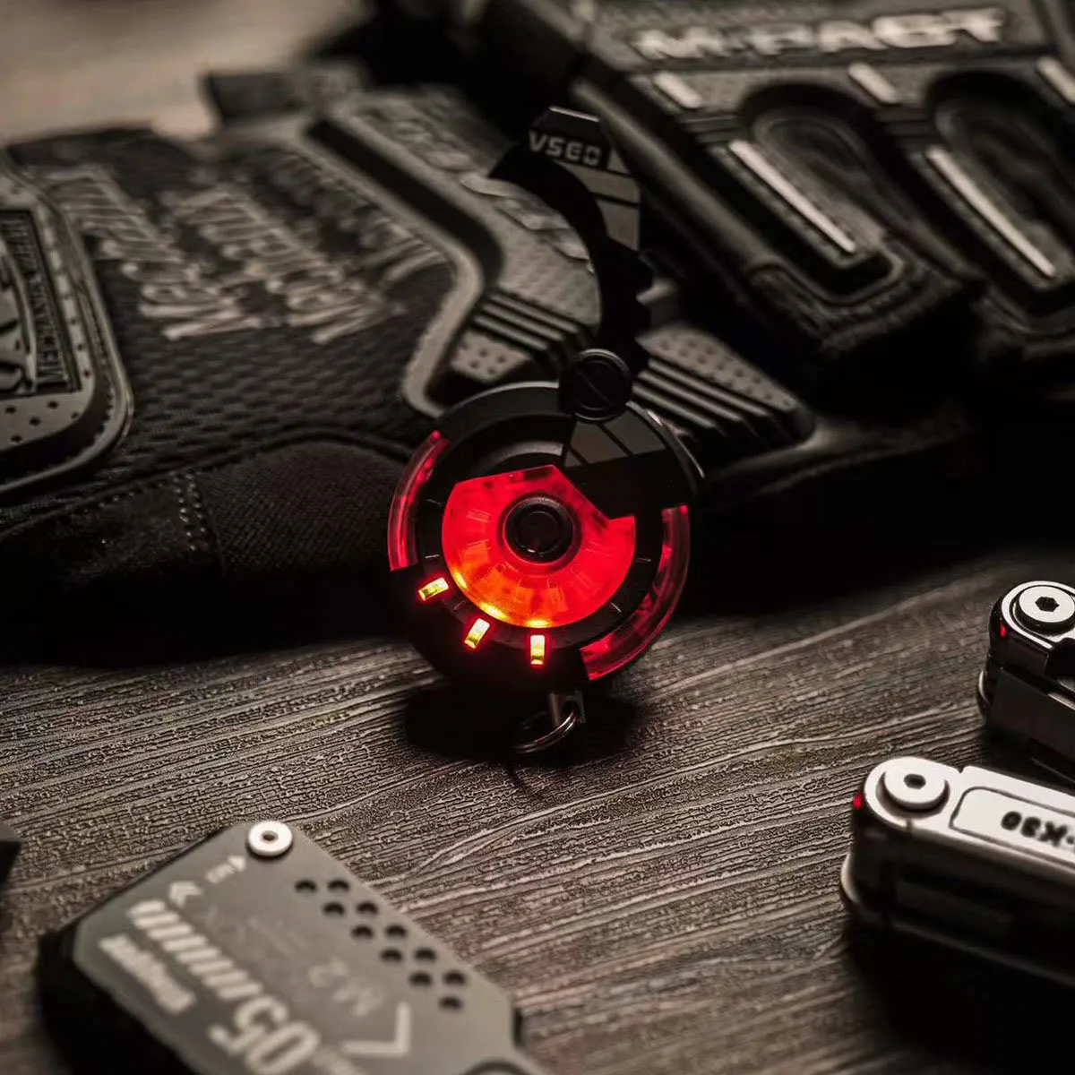 VSGO Black Snipe EDC Light V2.0 mini lanterna nera 150lm
