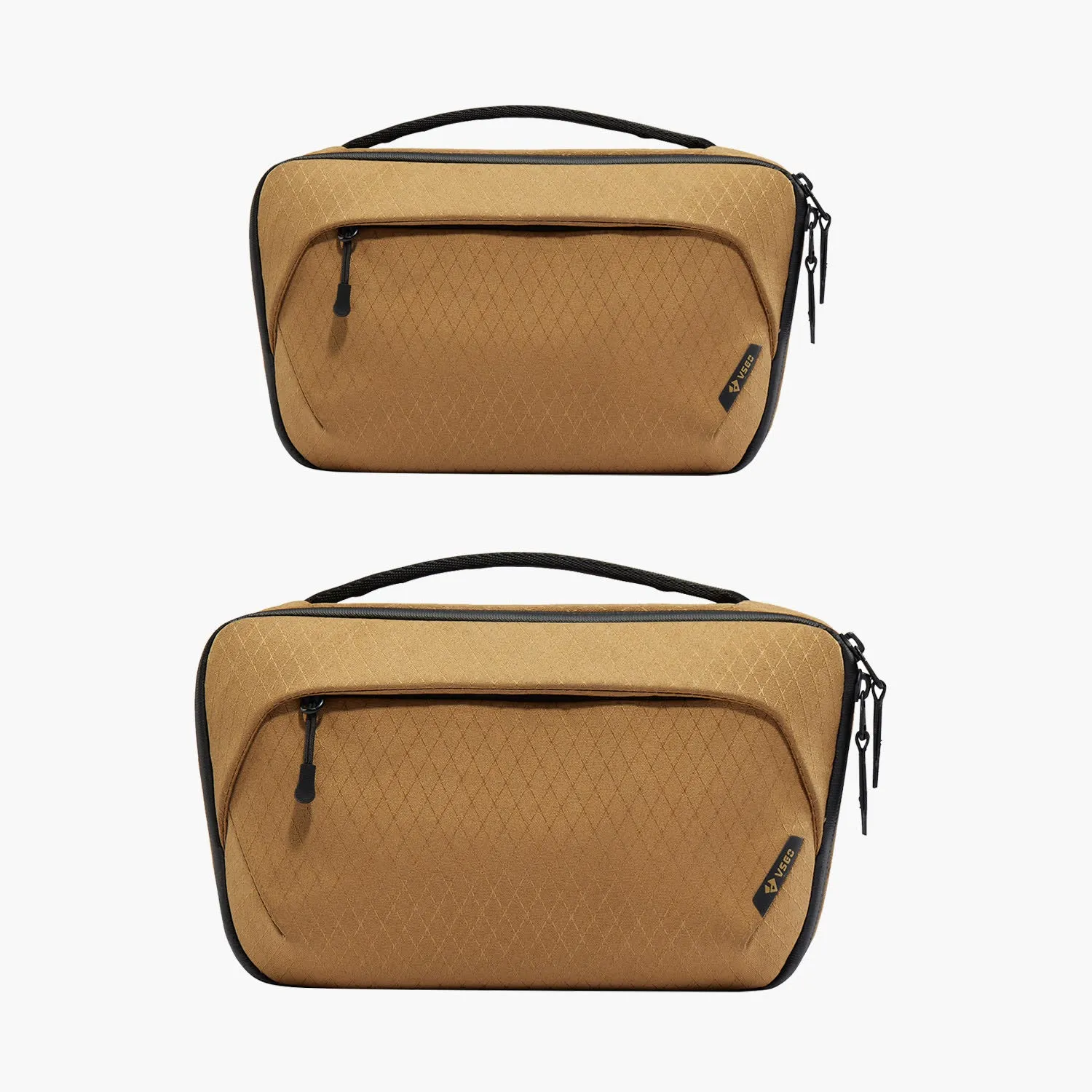 VSGO organizer elettronico da viaggio misura S nero idrorepellente