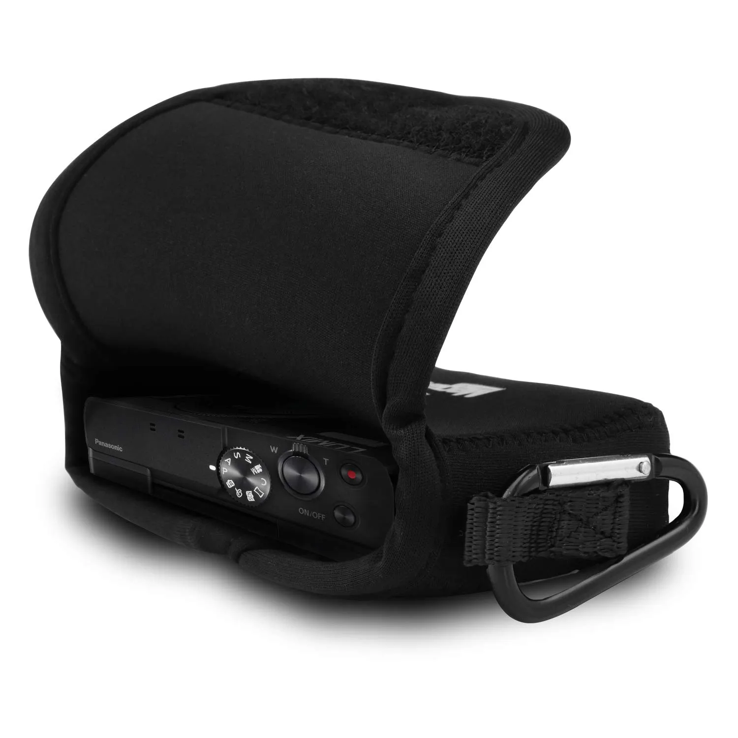 MegaGear custodia neoprene Lumix TZ95 TZ90 nera