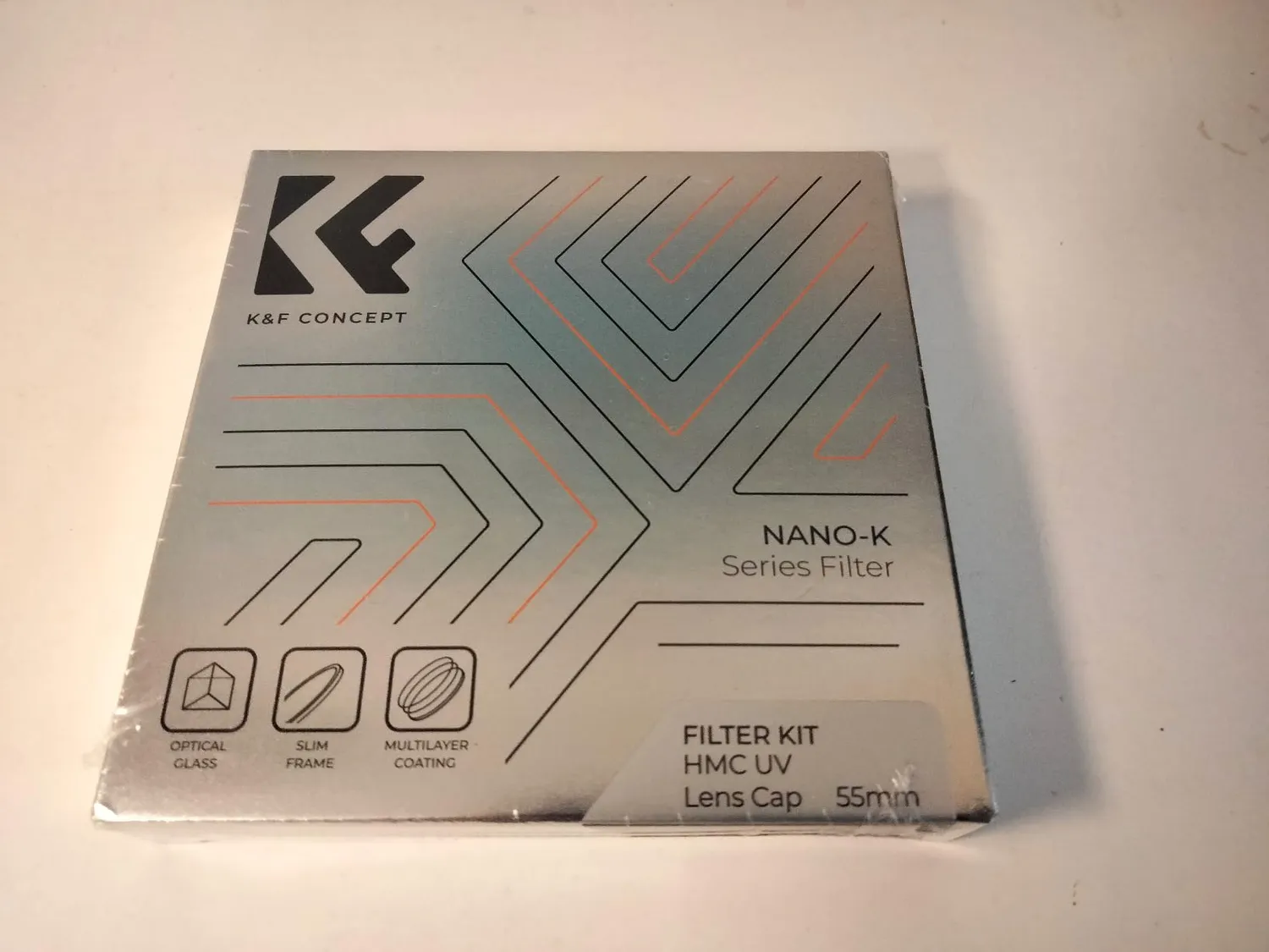 K&F Concept Nano-Klear filtro UV 82mm con tappo