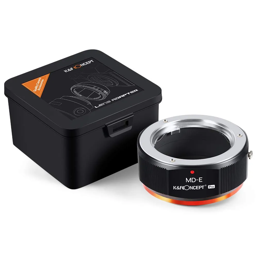 K&F Concept MD-NEX adattatore Minolta MD-Sony E manuale
