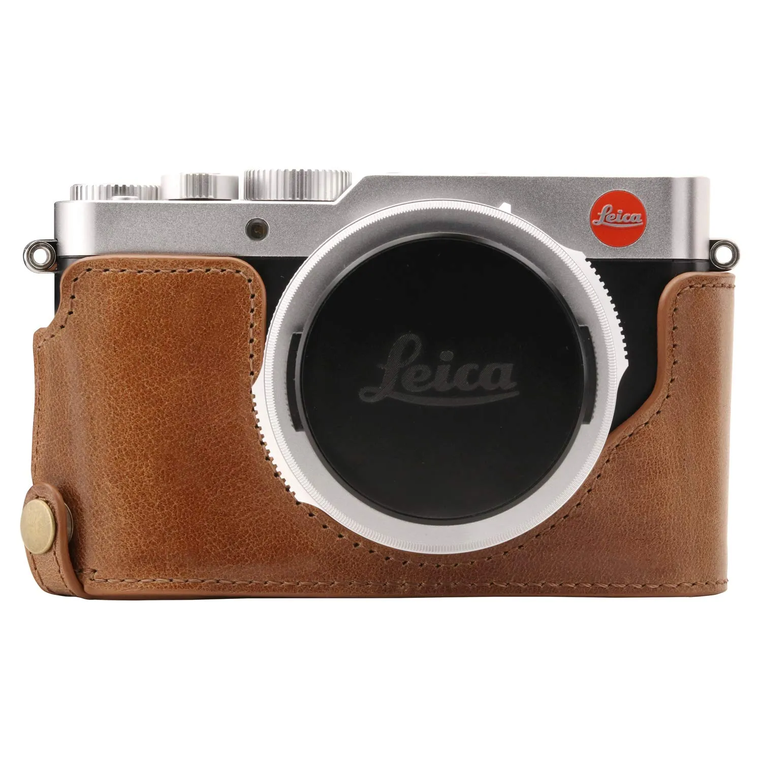MegaGear Ever Ready Custodia Fotocamera Leica D-Lux 7 8 Marrone