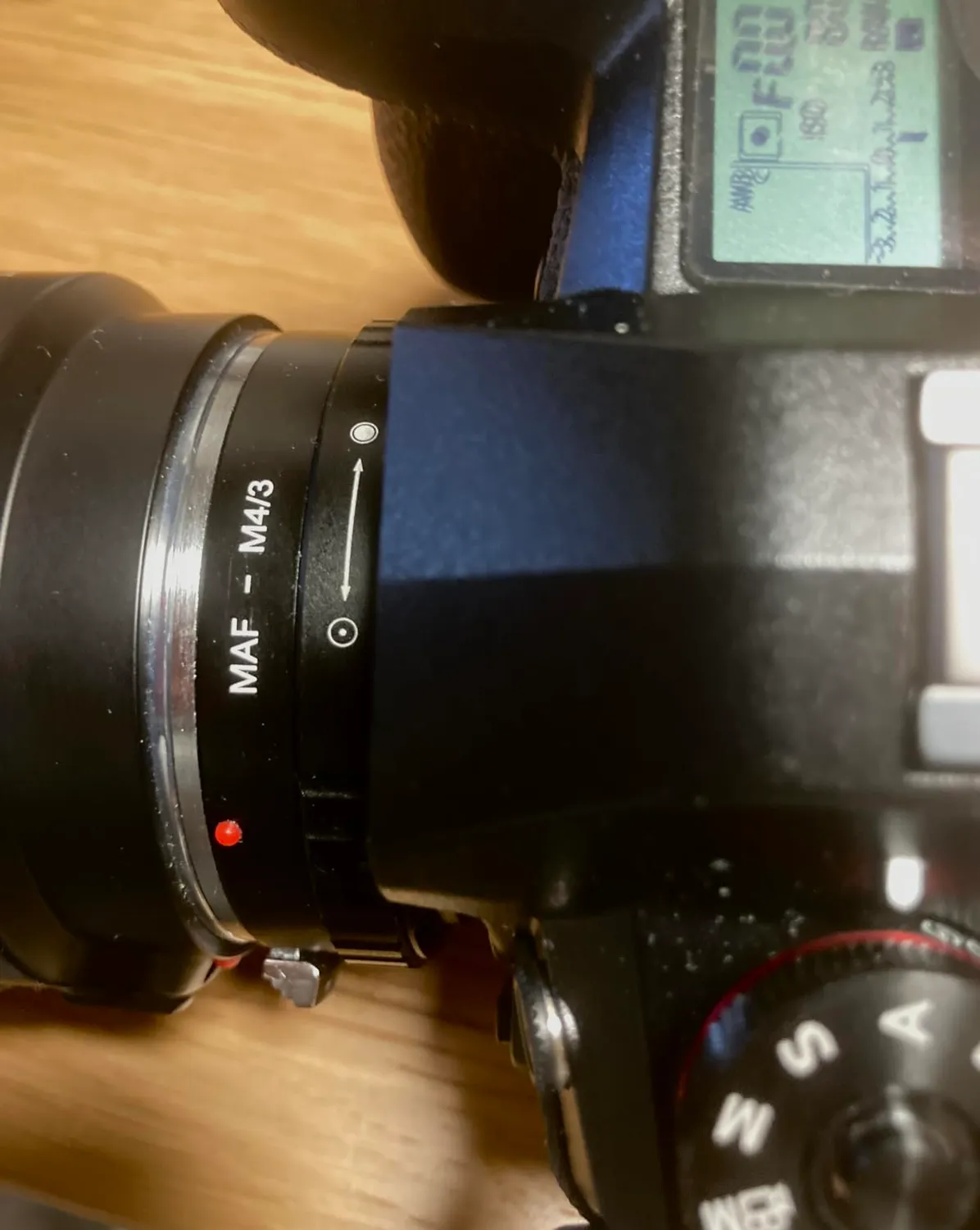 K&F Concept adattatore obiettivi Sony A-Minolta AF a Micro 4/3 metallo