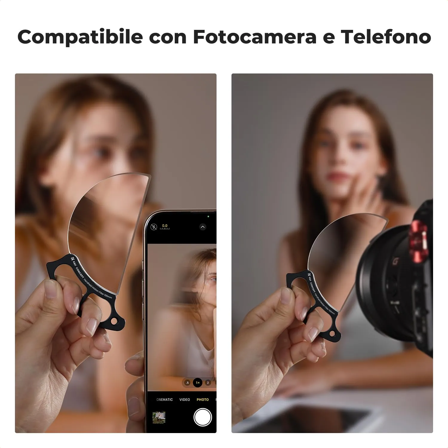 K&F Concept Nano 100mm filtro prisma lineare medio