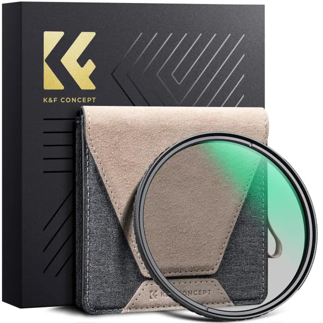 K&F Concept Nano-X PRO filtro CPL 82mm slim ottone