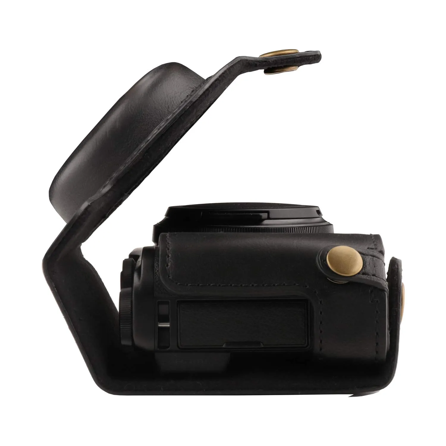 MegaGear Ever Ready Custodia Pelle Fujifilm XF10 Nera