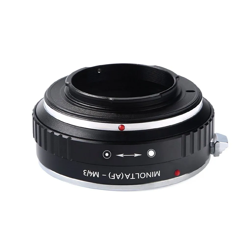 K&F Concept adattatore obiettivi Sony A-Minolta AF a Micro 4/3 metallo
