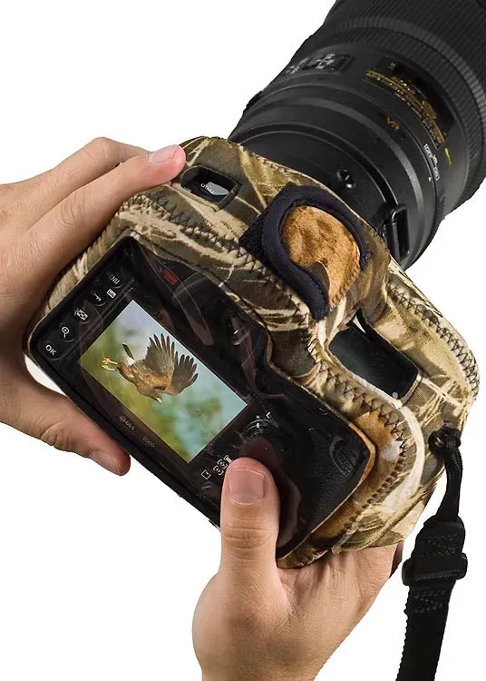 LensCoat BodyGuard M CB custodia mirrorless nero clear back