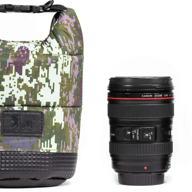MegaGear MG912 Custodia Obiettivo Medio Camo Mimetica