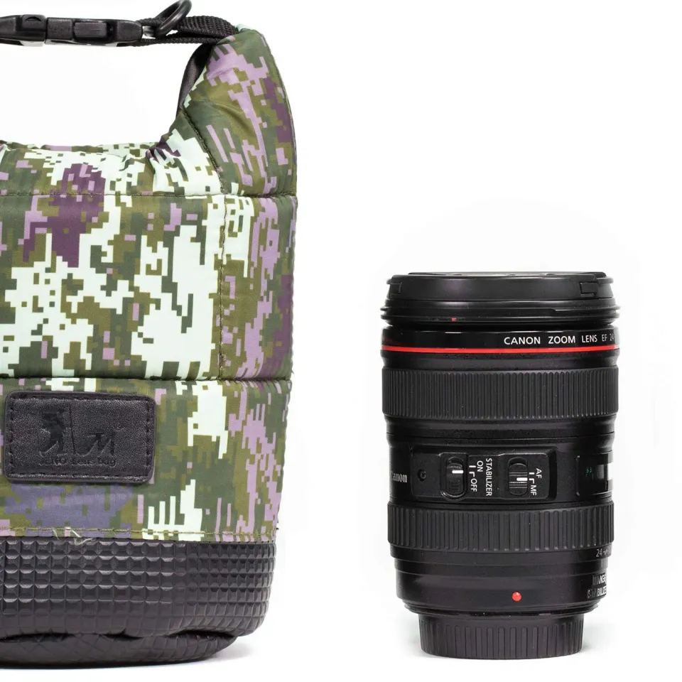 MegaGear MG912 Custodia Obiettivo Medio Camo Mimetica