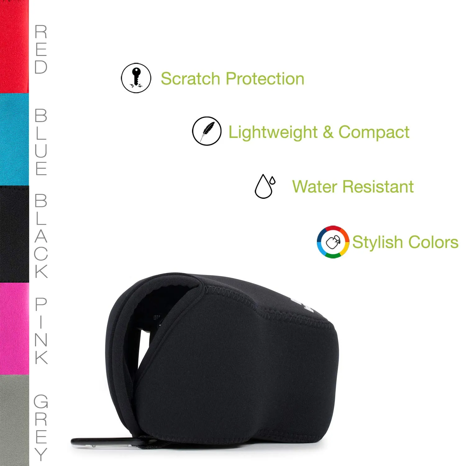 MegaGear Ultra Light Custodia Fotocamera FZ1000 Nero neoprene