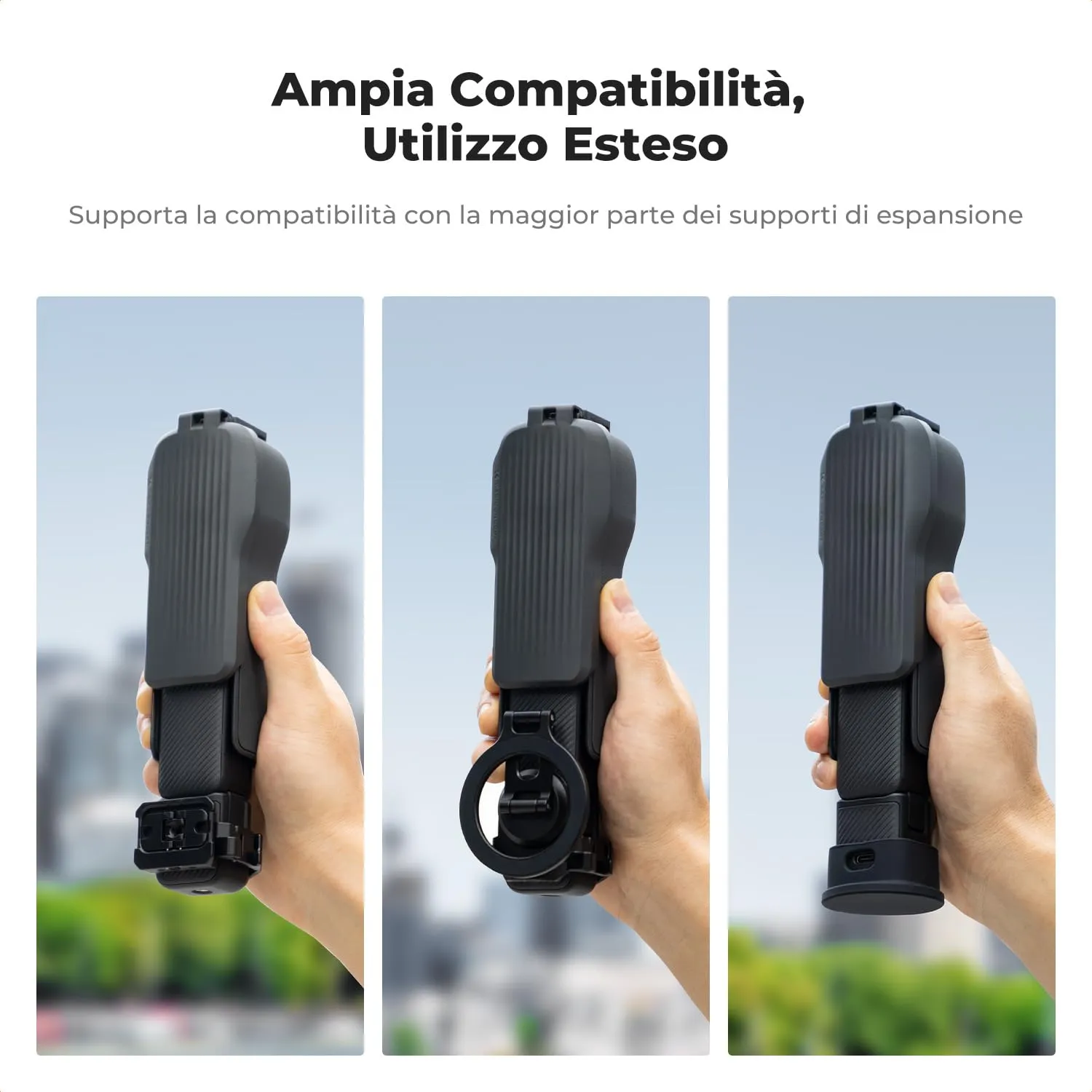 K&F Concept custodia Pocket 3 per filtri e microfono
