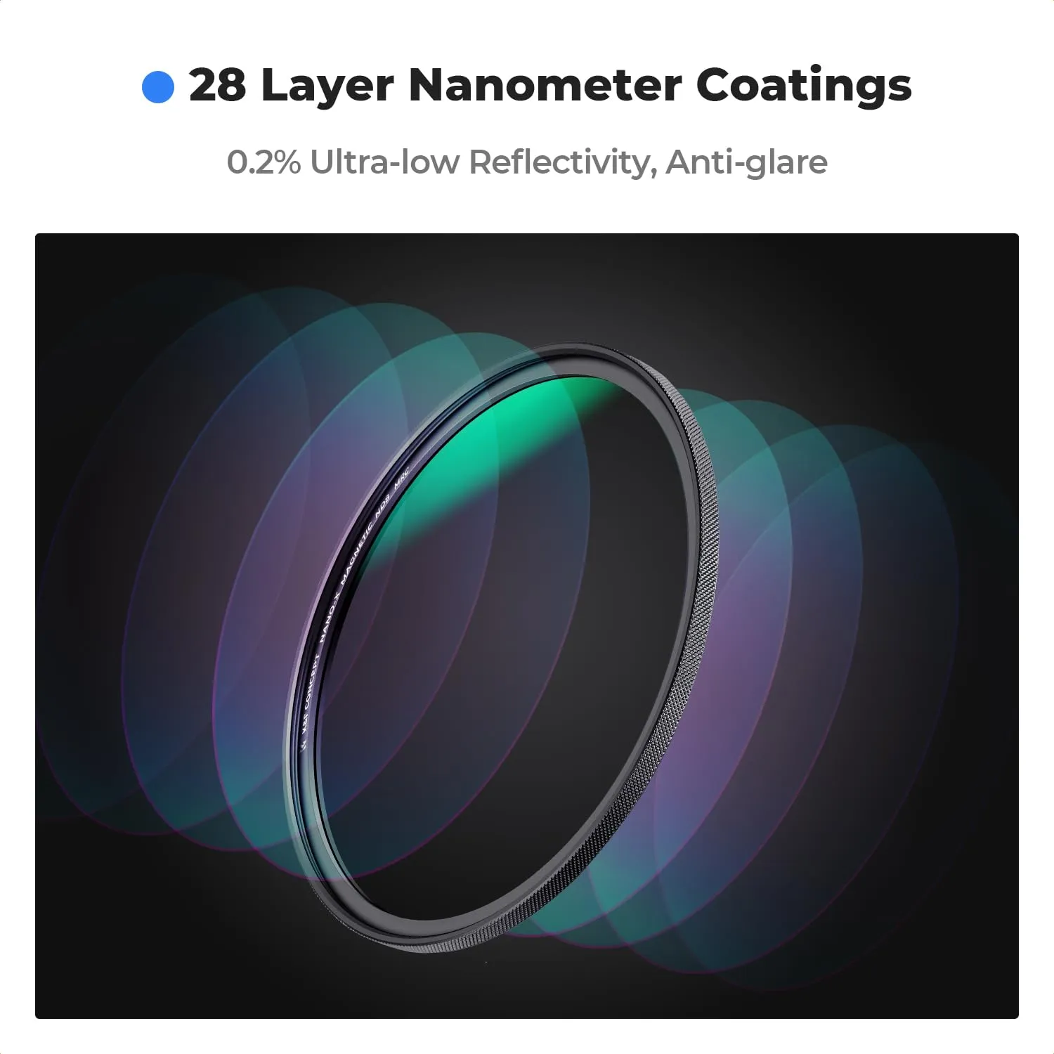 K&F Concept Nano-Xcel filtro ND8 magnetico 82mm