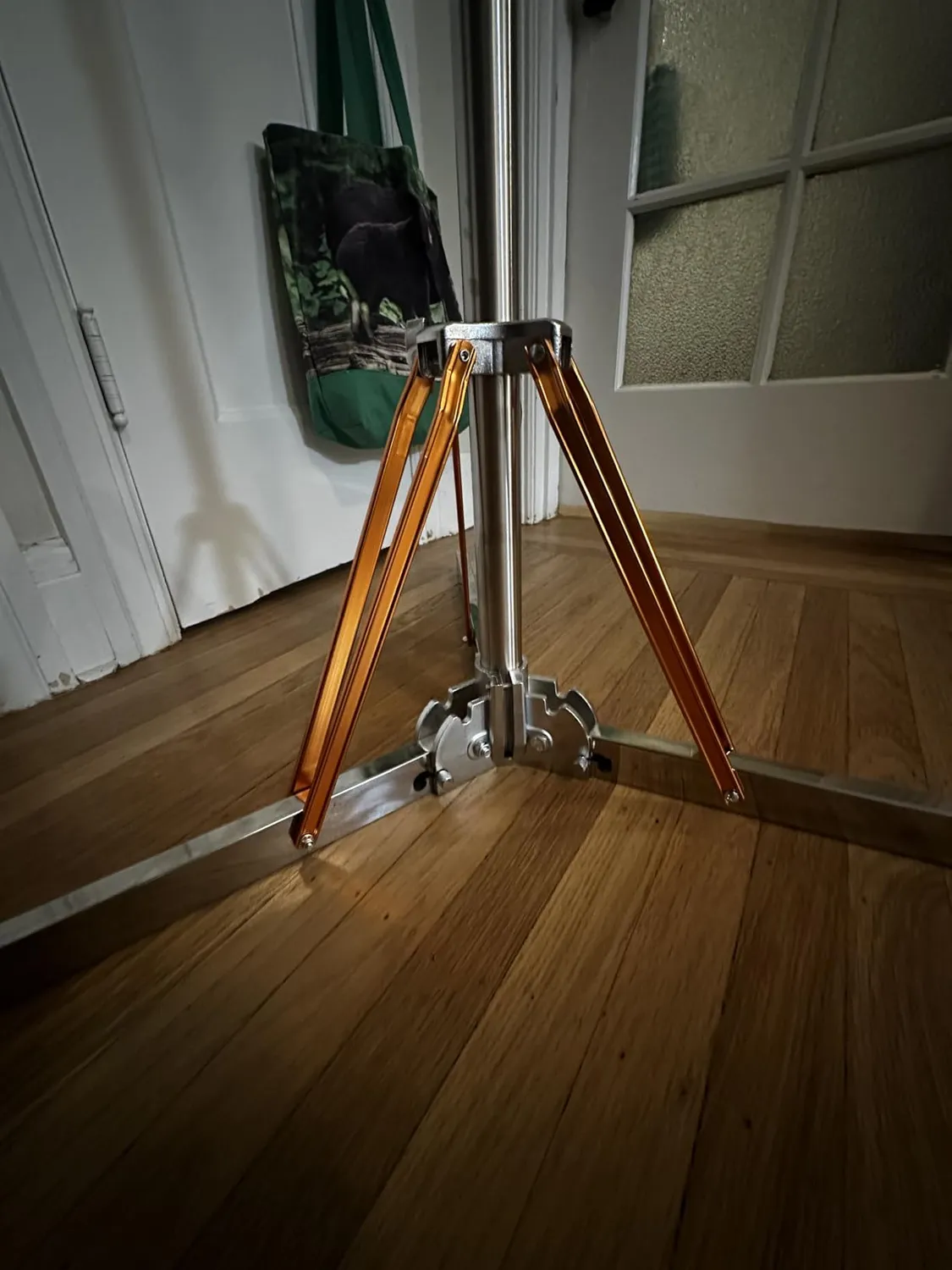 K&F Concept 330cm stativo luci acciaio con ruote 30kg