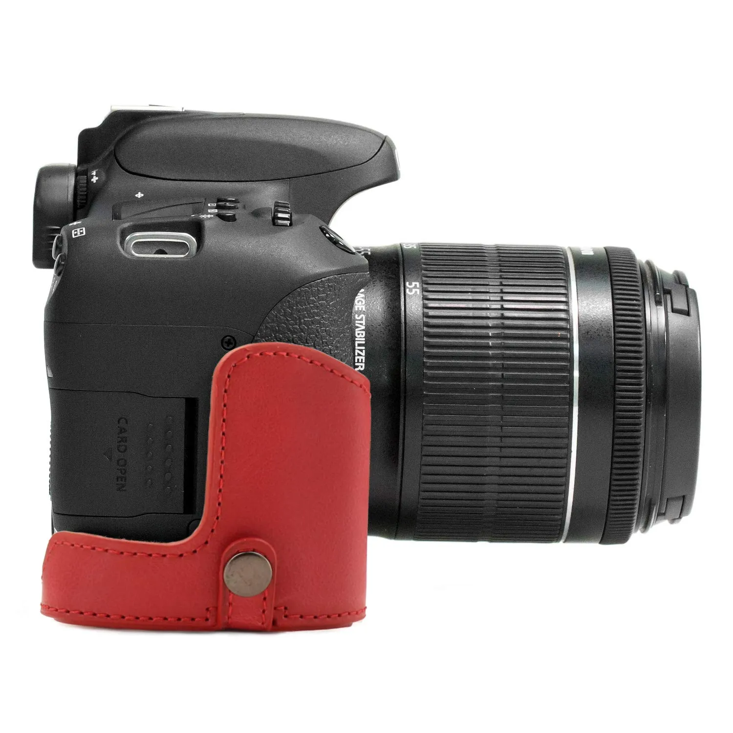 MegaGear MG1554 custodia fotocamera rossa Canon 760D