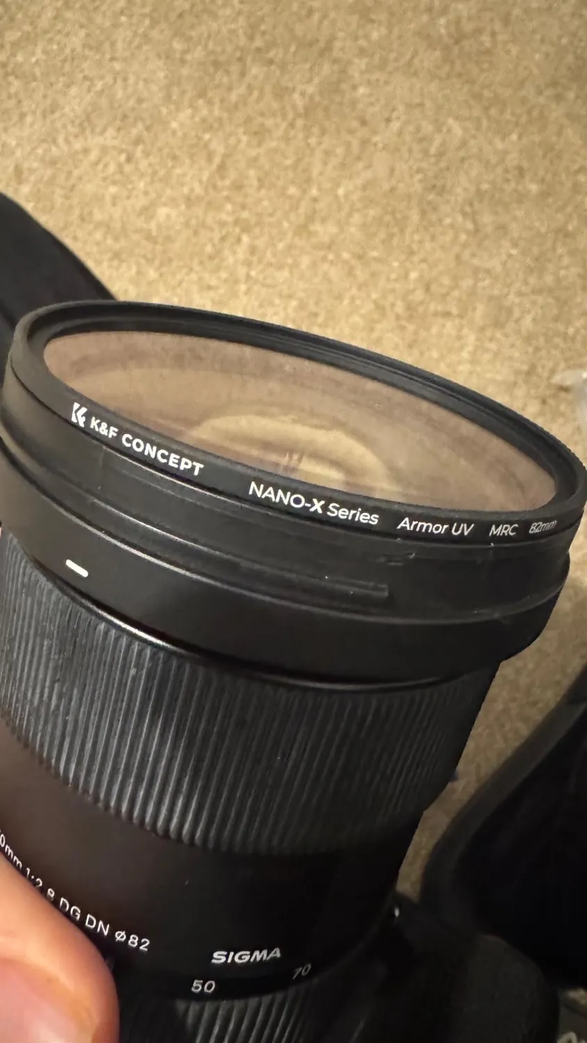 K&F Concept Nano-Xcel Filtro UV Armor 82mm HD