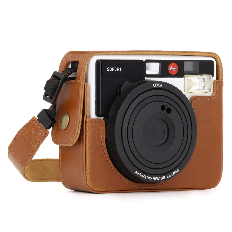 MegaGear Ever Ready custodia pelle Leica Sofort cuoio
