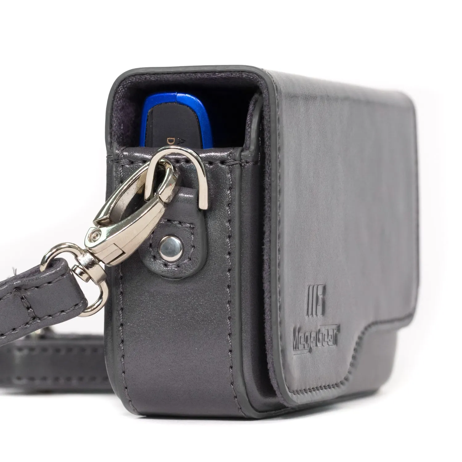 MegaGear MG1090 custodia Canon SX620 HS marrone scuro