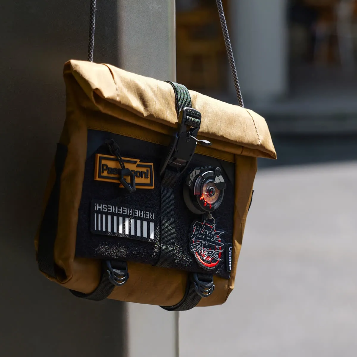 VSGO Black Snipe Sling borsa 3L marrone