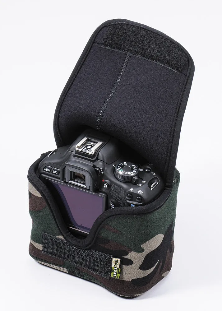 LensCoat BodyBag Compact with Grip custodia reflex nero
