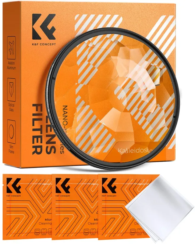 K&F Concept Nano-Basic filtro prisma 82mm caleidoscopico