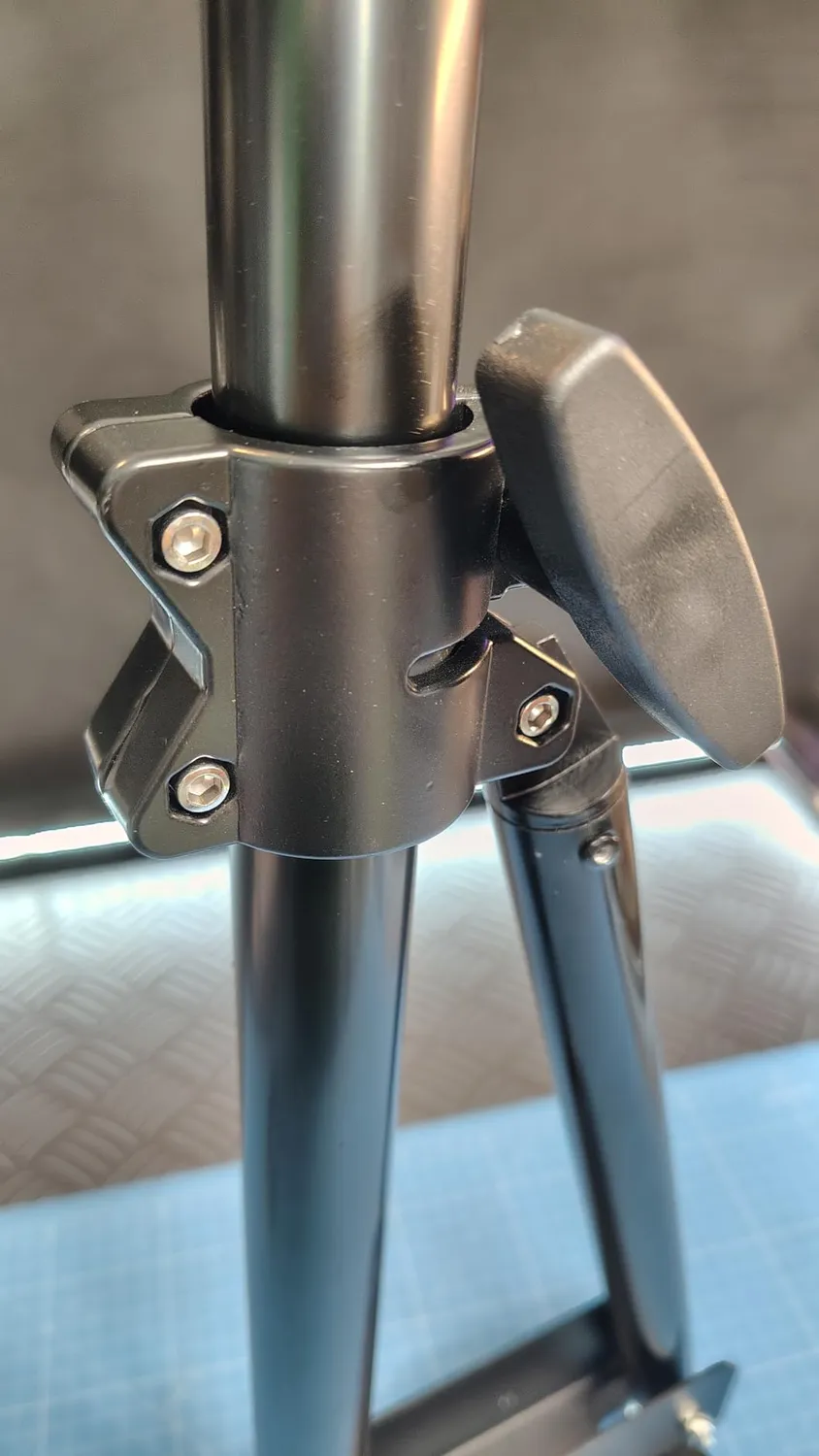 K&F Concept braccio triangolare parete 130cm metallo 1/4"-3/8"