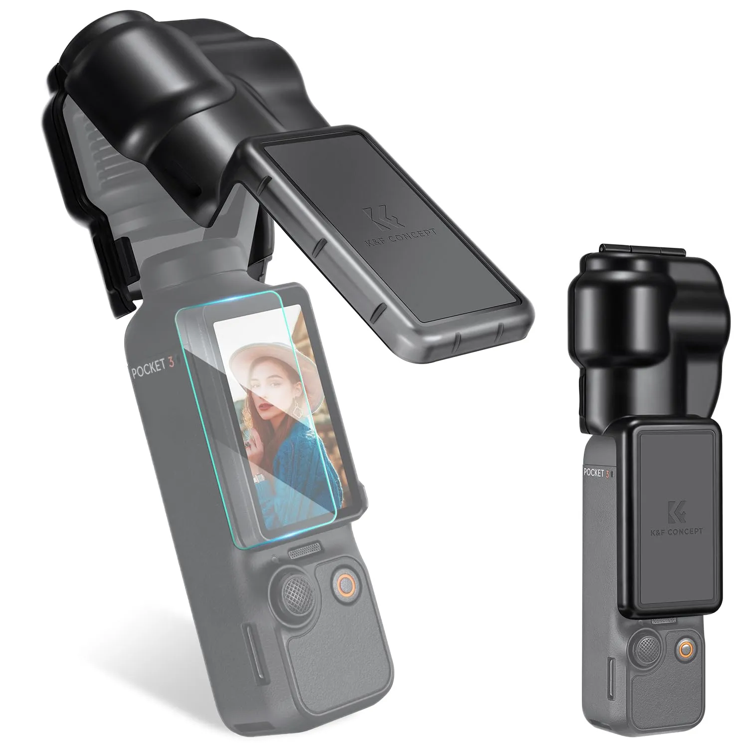K&F Concept Custodia Protettiva DJI Osmo Pocket 3 Plastica