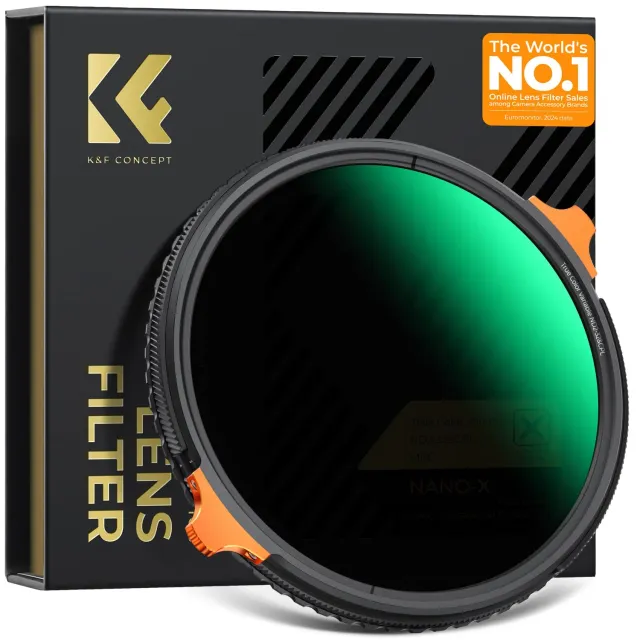 K&F Concept Nano-Xcel ND2-32 CPL filtro 67mm True Color