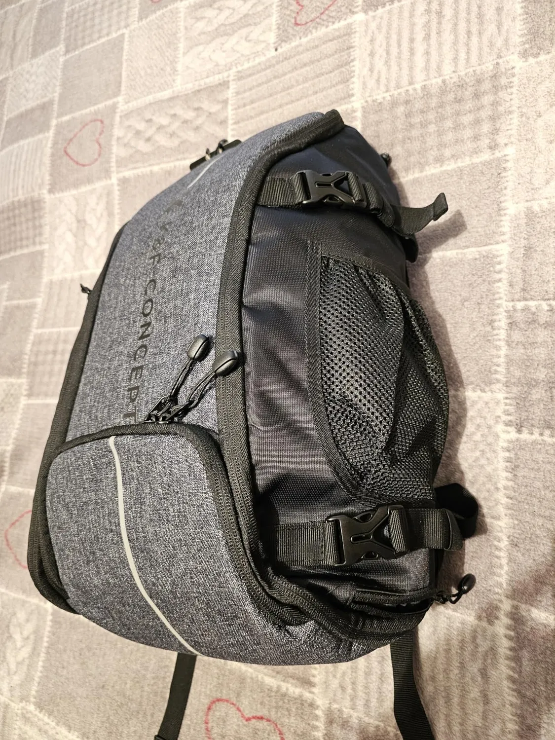 K&F Concept Zaino Foto 25L Impermeabile Nero Grigio