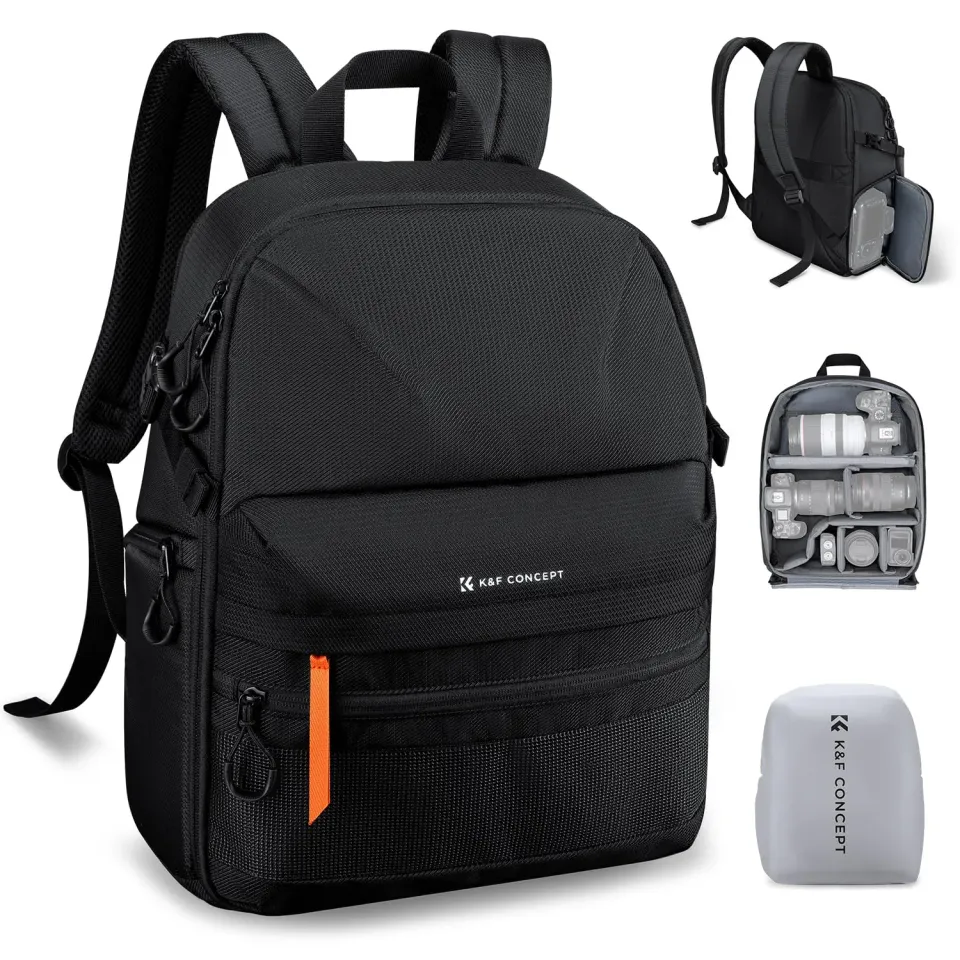 K&F Concept zaino fotografico 25L impermeabile leggero