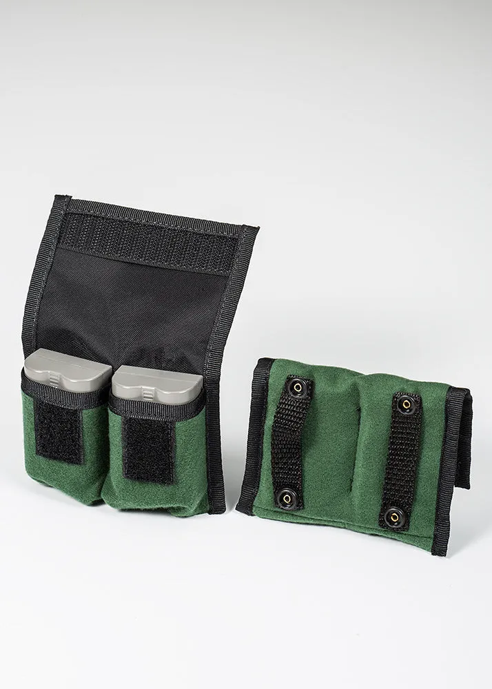 LensCoat BatteryPouch DSLR 2+2 portabatterie nero 4 posti