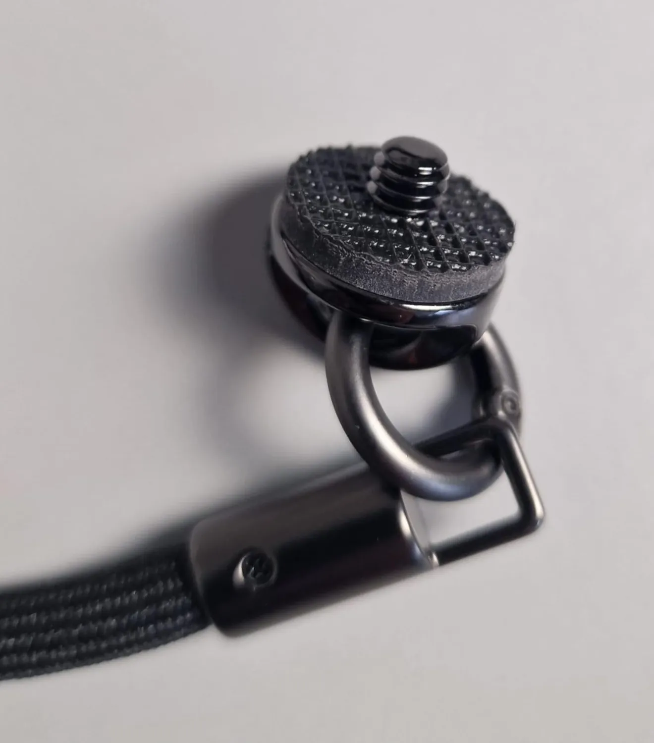 K&F Concept Cordino Tracolla Telefono 1/4" Nero regolabile