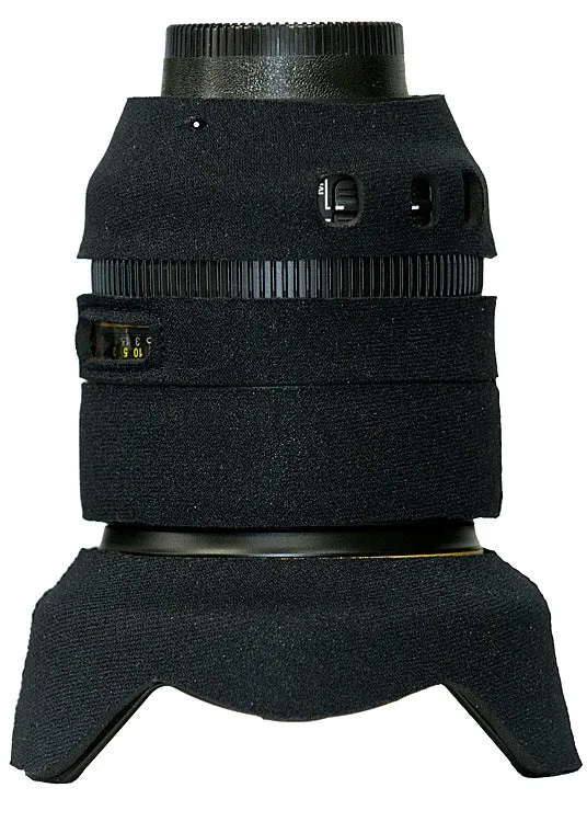 LensCoat Nikon 24-120mm f/4 VR cover obiettivo Classic nera neoprene
